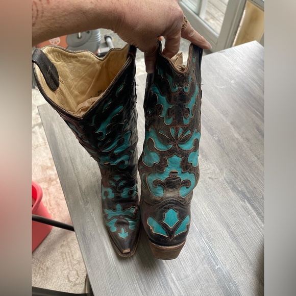 A RARE VINTAGE stunner! Cowboy Boots! - Picture 10 of 11